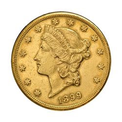 $20 Gold Liberty Double Eagle (Minted 1877-1907)