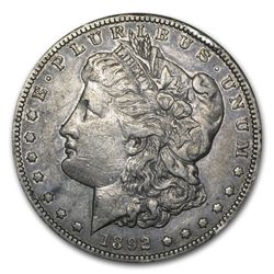 1892-S Morgan Dollar XF-45