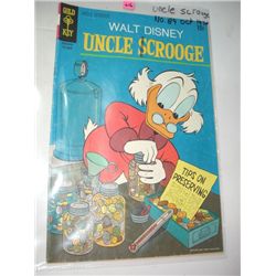1970 *VERY RARE* VOL.1 OCTOBER NO.89 GOLD KEY COMICS *WALT DISNEYS-UNCLE SCROOGE* COMIC BOOK VALUE $