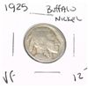 Image 1 : 1925 BUFFALO NICKEL RED BOOK VALUE $12.00+ *NICE EARLY VBERY FINE GRADE*!! BUFFALO NICKEL CAME OUT O