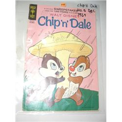1969 *RARE* VOL.1 DECEMBER NO.5 GOLD KEY COMICS *CHIP N DALE* COMIC BOOK VALUE $20.00!!
