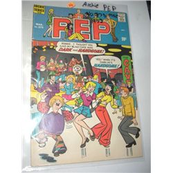 1973 *RARE* VOL.1 MARCH NO.275 ARCHIE COMICS *PEP* BOOK VALUE $15.00+!! COMIC CAME OUT OF SAFE!!
