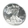 Image 1 : SILVER WALKING LIBERTY HEAD 1/10oz .999 FINE SILVER *MS HIGH GRADE*!! WALKING LIBERTY CAME OUT OF SA