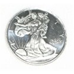 SILVER WALKING LIBERTY HEAD 1/10oz .999 FINE SILVER *MS HIGH GRADE*!! WALKING LIBERTY CAME OUT OF SA