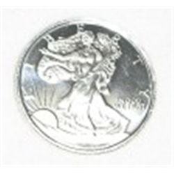 SILVER WALKING LIBERTY HEAD 1/10oz .999 FINE SILVER *MS HIGH GRADE*!! WALKING LIBERTY CAME OUT OF SA