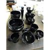 Image 1 : Lot of Black Glass