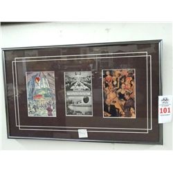 Framed 3 Panel Print of Russian Tea Room