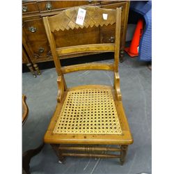 2 Cane Seat Chairs - 2 Times the Money