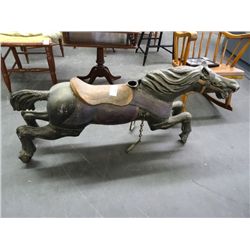 Metal Carousel Horse