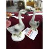 Image 1 : 2 Porcelain Goose  - 2 Times the Money