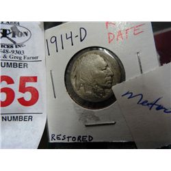 Buffalo Nickel 1914-D