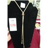 Image 2 : 14 KG Bolo Style w/Garnet Necklace