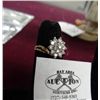 Image 1 : Ladies Diamond Cluster 14 KG .40 CTTW Ring