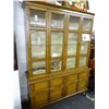 Image 1 : Henrendon Burled Wood China Cabinet
