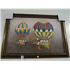 Image 1 : Framed Print Two Hot Air Balloons