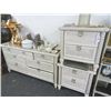 Image 1 : American Drew Wicker Dresser & Nightstands