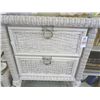 Image 2 : American Drew Wicker Dresser & Nightstands