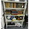 Image 1 : Rattan & Claw Foot Bookcase