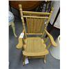 Image 1 : Child's Wood Rocker