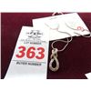 Image 1 : Sterling Silver Necklace w/S/S Pendant