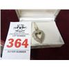 Image 1 : 10 KG Diamond Heart Cluster Necklace 1.0 CTTW