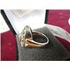 Image 2 : Sterling & Diamond Chip Ring