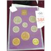 Image 1 : Great Britain 1970 Coin Set