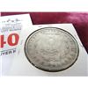 Image 2 : 1880 Silver Morgan Dollar