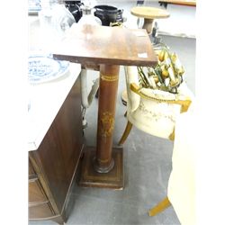 Vintage Wood Pedestal