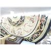 Image 1 : Floral Oval Rug
