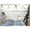 Image 1 : Large Chandelier- Hollywood Regency Style - Lucite Acrylic Prisms