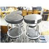Image 1 : Black Bar Stools (5)