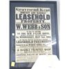 Image 1 : Vintage Auction Poster