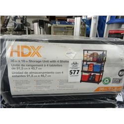 HDX Shelving Unit