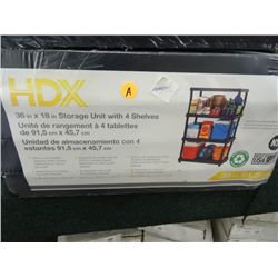 HDX Shelving Unit