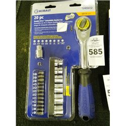 Kobalt 20 Pc. Ratchet Set