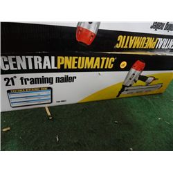 Central Pneumatic 21 Degree Frame Nailer