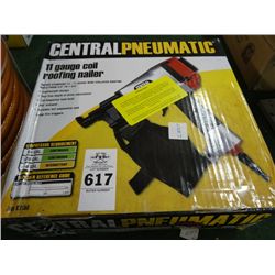 Central Pneumatic Coil Roofing Nailer