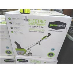 Greenworks Electric 12 Amp Snow Blower