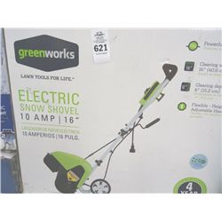 Greenworks Electric 10 Amp Snow Blower