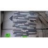Image 1 : 12 APPROX 72 PCS 12X12 CHINESE GREY MOSAIC RETAIL 1364.00 AT 18.95 PER SQ FT