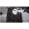 Image 1 : 11 BOXES APPROX 99 PCS 12X12 NEW ST LAURANT 1" SAQUARE MOSAIC RETAIL 1777.00 AT 17.95 PER SQ FT