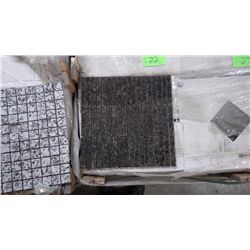 12 BOXES, 120 PCS, 12X12 MOSAIC UBATUBA GRANITE 3-SPLIT PLANKING RETAIL 2874.00 AT 23.95 PER SQ FT