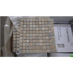 24 BOXES120 PCS 12X12 DESERT GOLD 1" MOSAIC RETAIL 1674.00 AT 13.95 PER SQ FT