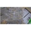 Image 1 : 29 BOXES, APPROX 145 PCS, 12X12 DESERY GOLD STAGGERED MOSAIC RETAIL 2022.00 AT 13.95 PER SQ FT