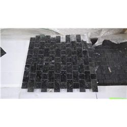 12 BOXES 120 PCS 12X12 BLUE PEARL GRANITE STAGGERED MOSIAC RETAIL 2394.00 AT 19.95 PER SQ FT