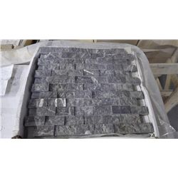 14 BOXES APPROX 98 PCS, 12X12NEW ST LAURANT SPLITFACE MOSAIC RETAIL 1955.00 AT 19.95 PER SQ FT
