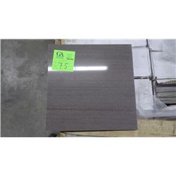 1 CRATE 360 PCS, 12X12 BROWN WOOD VEIN MARBLE TILE RETAIL 6462.00 AT 17.95 PER SQ FT
