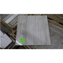 1 CRATE APPROX 90 PCS 24X24 LIGHT WOODRIDGE MARBLE TILE RETAIL 6655.00 AT 18.48 PER SQ FT