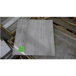 1 CRATE APPROX 90 PCS 24X24 LIGHT WOODRIDGE MARBLE TILE RETAIL 6655.00 AT 18.48 PER SQ FT